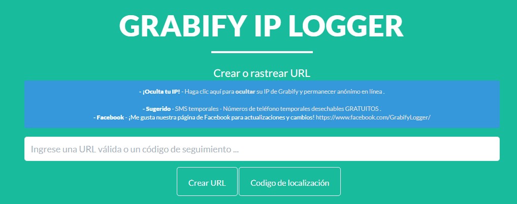 Utilizar Grabify IP Logger