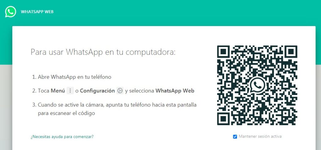 WhatsApp Web para clonar whatsapp